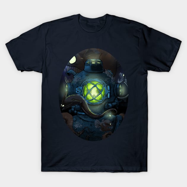 Deep Sea Ghosts T-Shirt by FyreLyte